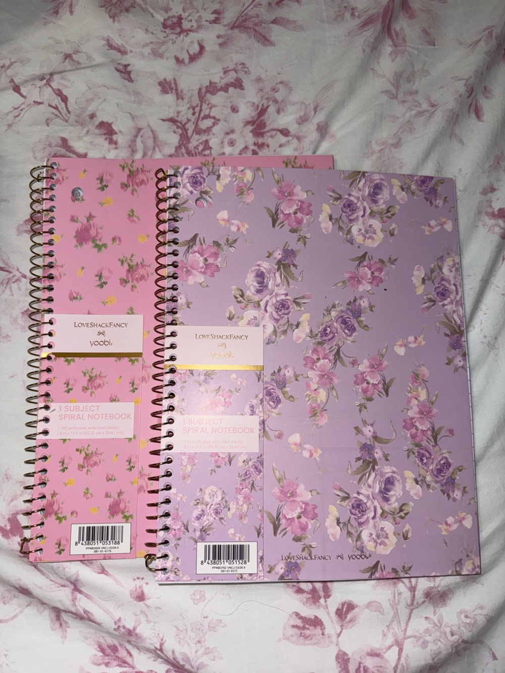 Loveshackfancy notebooks